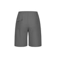 thumbnail image 5 of JUUYY Men's Casual Shorts Pull On Drawstring Elastic Waist Athletic Shorts Outdoor Lightweight Summer Loose Beach Shorts with Pockets Dark Gray XL, 5 of 7
