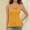 #254-Yellow, variant on Warop Women's Camisole with Built-in Bra, Breathable and Comfortable with Round Neck and Decorative Buttons, Summer Sleeveless for Layering and Daily Wear