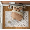 thumbnail image 4 of Bashian Ashland Bella 3'6'' X 5'6'' Area Rug in Ivory, 4 of 4