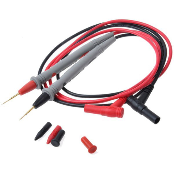 Voltmeter Cable Thin Needle Tester Probe Test Lead Cord Electric Testing Pen US 