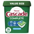 thumbnail image 3 of Cascade Complete Dishwasher Pods, Action Pacs Dishwasher Detergent, Dishwasher Tabs, Fresh, 78 Count, 3 of 14