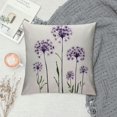 thumbnail image 2 of WERPE  Throw Pillow Covers Dandelion Flower  Decorative Throw Pillow Case Cushion Cover Pillow Slips (Dandelion), 2 of 5