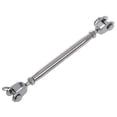 thumbnail image 3 of 10X 304 Stainless Steel Rigging Screw Closed Body Jaw Jaw Turnbuckle 7/32 inch Thread, 3 of 5