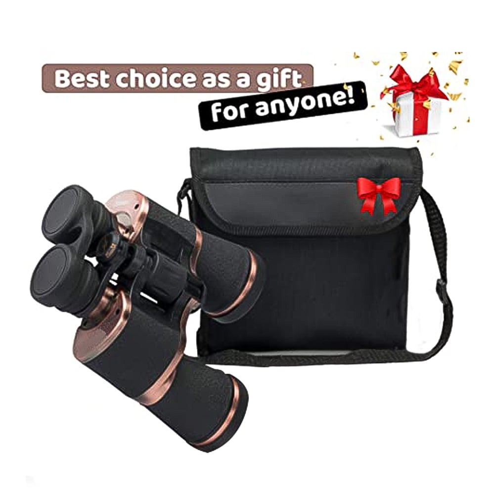 Kepooman 20 x 50 Binoculars for Adults, Waterproof Compact Binoculars with Low Night Vision for Bird Watching, Hiking, Traveling, Hunting and Sports Events, Rose Gold Kepooman 20 x 50 Binoculars for Adults, Waterproof Compact Binoculars with Low Night Vision for Bird Watching, Hiking, Traveling, Hunting and Sports Events, Rose Gold