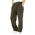 thumbnail image 2 of uikmnh Boys Casual Corduroy Pants Elastic Waist Drawstring Loose Fit Wide Leg Palazzo Trousers with Pockets for Kids Color:Coffee,Size:9-10 Years, 2 of 7
