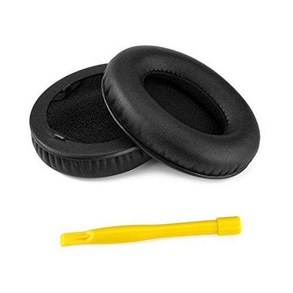 Geekria QuickFit Replacement Ear Pads for Monster Beats Studio 1.0 (1st Gen) Headphones Ear Cushions, Repair Parts (Black)