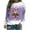 Purple, variant on Tetras Tops for Women Trendy,Women's Winter Printed Loose T-Shirt,Long Sleeves Blouse,Round Neck Casual Tops