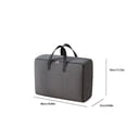 thumbnail image 3 of Boovnll Travel Bag, 45L Large Capacity Storage Bags with Reinforced Handles & Zipper Duffle Bag for Travel Comforters, Blankets, Clothes Organizer, Storage and Organization, 3 of 6