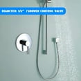thumbnail image 5 of Wall Mounted Shower Hot and Cold Water Mixing Valve  Mixer Faucet Control Valve, 5 of 16