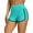 Green, variant on Charmo Womens Boyleg Swim Shorts High Waisted Tummy Control Sporty Swim Bottoms