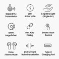 thumbnail image 3 of Nokia E3101 True Wireless Stereo Headphones BT 5.1 Auriculares con, 3 of 8