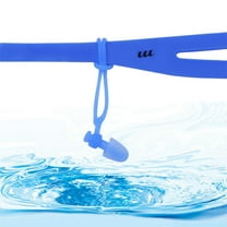 OUNONA  Ear Plugs Corded Swimming Earplugs Men for and Women Child Blue