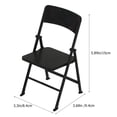 thumbnail image 3 of EeaseCA Chaise Pliante Mini Poupées Chaise Pliante Mini Maison Chaise Pliante Mobilier Miniature, 3 of 7