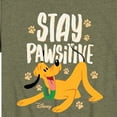 thumbnail image 3 of Disney Classics - Cats & Dogs - Stay Pawsitive - Toddler And Youth Short Sleeve Graphic T-Shirt, 3 of 5