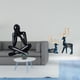 thumbnail image 2 of Figura de escritorio abstracta con forma de reno, hecha de resina. Ideal para decorar el hogar, la oficina, estanterías o ., 2 of 8