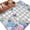 Lavender SpringGreen LightGrey, variant on Spring Flowers 2'x6' Runner Rugs for Hallway Kitchen Bedside Non Slip Washable, Watercolor Floral Butterflies Botanical Entryway Rug Runners with Rubber Backing, Long Carpet Runner for Laundry Room