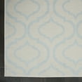 thumbnail image 3 of Nourison Bliss Transitional Moroccan Ivory/Blue 6' x 9' Area Rug, (6' x 9'), 3 of 6