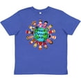 thumbnail image 3 of Inktastic Peace Through Unity Youth T-Shirt, 3 of 5