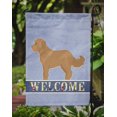 thumbnail image 3 of Carolines Treasures Ck3728gf Tan Cockapoo Bandera de bienvenida Tamaño del jardín Afortunado Sencillez, 3 of 3