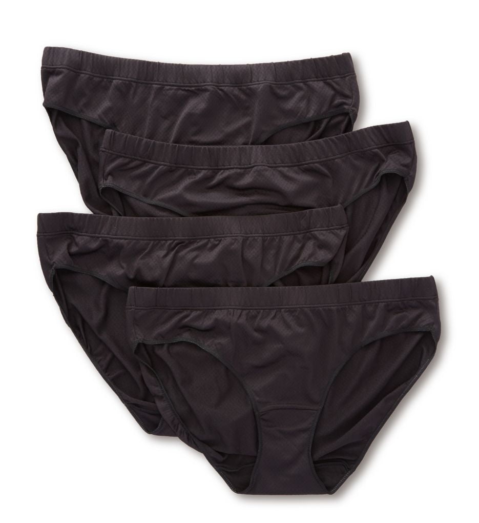 Hanes Women's Hanes 41ULHP Breathable Comfort Hipster Panty 4 Pack