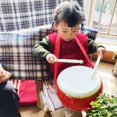 thumbnail image 5 of Tambores Juguetes para niños 3 4 5 años Niño Niña Instrumento de percusión Regalo musical Tambor chino balsámico, 5 of 5