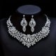 thumbnail image 4 of Elegant Vintage Bridal Necklace and Earrings Set with Exaggerated Crystals - Perfect for Weddings and Special Occasions, 4 of 4