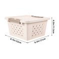 thumbnail image 2 of Nestingho 2Ud Caja Portátil Beige Para Hamster Con Transpirable Ideal Para Viajes Y, 2 of 8