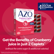 (2 pack) AZO Cranberry Urinary Tract Health Supplement, Helps Cleanse & Protect for Reduced UTIs, 50 Count