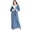 Light Blue, variant on Ladies Dressing Gowns Fluffy,Hooded Long Nightgowns for Women UK Fleece Robes Belted Full Length Bathrobes with Pockets Super Soft Plush Velvet Flannel Pyjamas Winter Teddy Loungewear