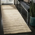 thumbnail image 2 of SAFAVIEH Soho Alec Geometric Runner Rug, Beige/Gold, 2'6" x 8', 2 of 8