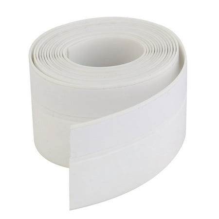 Weather Stripping Silicone Door Seal Stopper White 6.6 Ft Length,1.8 Inch (Best Garage Door Weather Stripping)