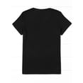 thumbnail image 2 of T-Shirts à Manches Courtes pour Filles, T-Shirt Graphique Décontracté en Coton Doux, Col Rond, Parfait pour Printemps/été, Lavable en Machine, Tenue Décontractée pour Filles Haut Imprimé Marguerite Non Transparent, 2 of 5