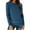 Navy, variant on AherBiu Womens Long Sleeve Tops Crewneck T Shirts Basic Plain Tees Fall Casual Tunic Top Blouse