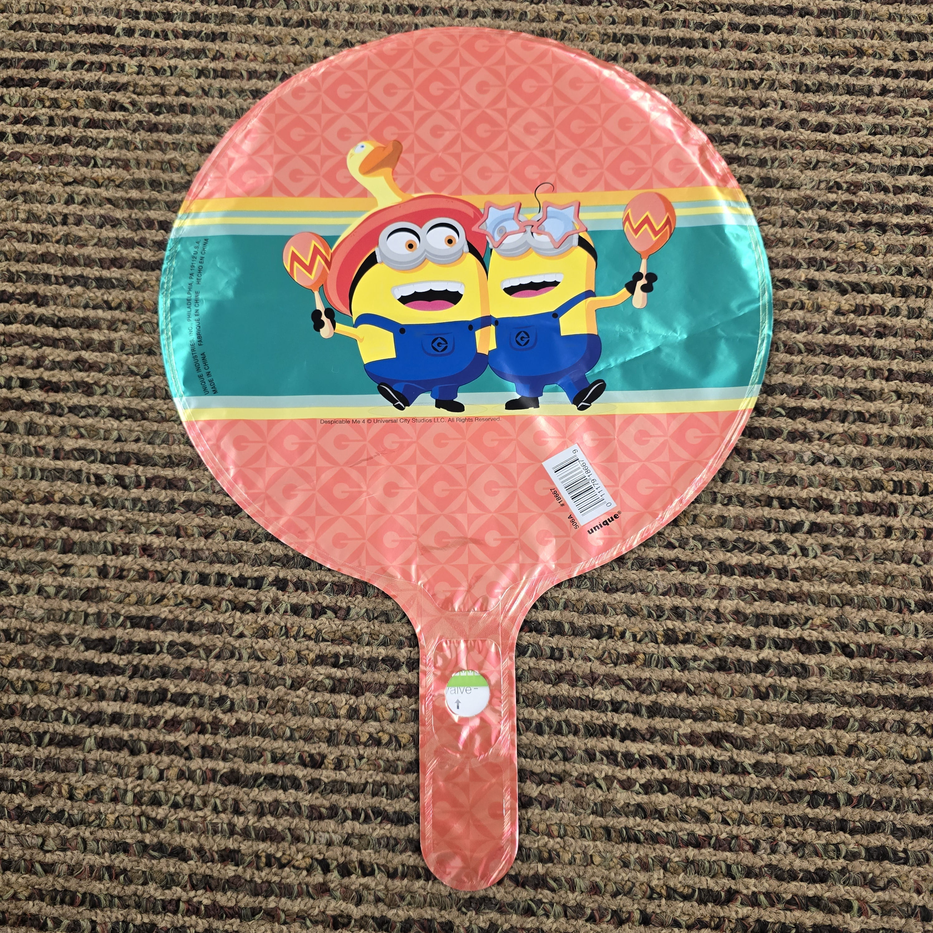 9" Foil DME Balloon with Stick