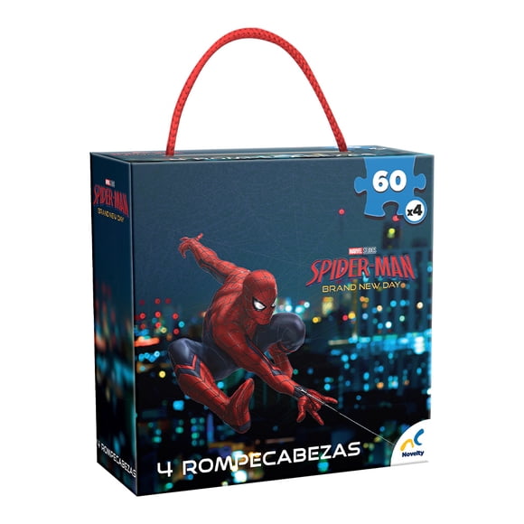 Rompecabezas Marvel Spiderman 4 en 1 con 240 Piezas