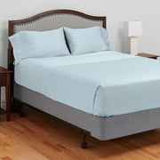 My Pillow Bed Sheets (Twin, Light Blue) Long Staple Cotton Giza Dreams Bed Sheet Set