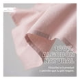 thumbnail image 2 of Juego De Sábanas King Size Algodón 200 Hilos Real Textil Frescas y Transpirables Oeko-tex, Rosa, 2 of 7