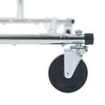 thumbnail image 5 of Better Homes & Gardens Heavy Duty Garment Drying Clothes Rack - Adjustable Height, Folding, Rolling, Metal, Silver - Closet Organization, 5 of 6