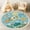 Color 3, variant on Washable Non Slip 3ft Round Rug, Firefighter Themed Circular Design Patterns Fire Truck Circle Area Rugs with Tassels Crawling Play Mat Nursery Carpet for Children Toddlers Bedroom