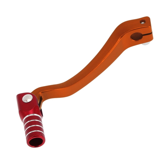 Palanca de cambio de motocicleta plegable para Kayo T6, palanca de cambio de pedal en tono naranja, rojo y plateado