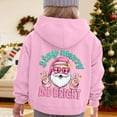 thumbnail image 2 of Staki Kids Ugly Christmas Sweatshirt Funny Hoodie Pullover With Pockets Hoodies Toddler(Pink,5-6 Years), 2 of 7