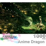 Ingooood - Fantasy Series - Anime Dragon - 1000 Pieces Jigsaw Puzzle