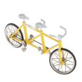 thumbnail image 3 of :16 Tandem Bike Model Toy Collectibles Birthday Gifts , Yellow, 3 of 7