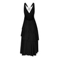 thumbnail image 7 of Ashirexll Womens Summer Dresses, Casual Dresses for Women, Summer Stylish Sleeveless V-Neck Tiered Cake Style Dresses, 7 of 7