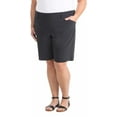 thumbnail image 4 of Hilary Radley Womens Midweight Bermuda Pull-On Short Size XS, 4 of 6