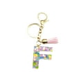 thumbnail image 2 of Llavero Accesorios para bolso Accesorios lindos Llavero Damas Iniciales Llavero Bolso de mujer Colgante, 2 of 3