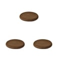 thumbnail image 2 of QualitChoice Coussin de Siège Portable Remplacement Rond Relaxant Respirant Doux Maison Bureau Fauteuil Canapé Tapis Accessoires Café 3 Pcs, 2 of 6