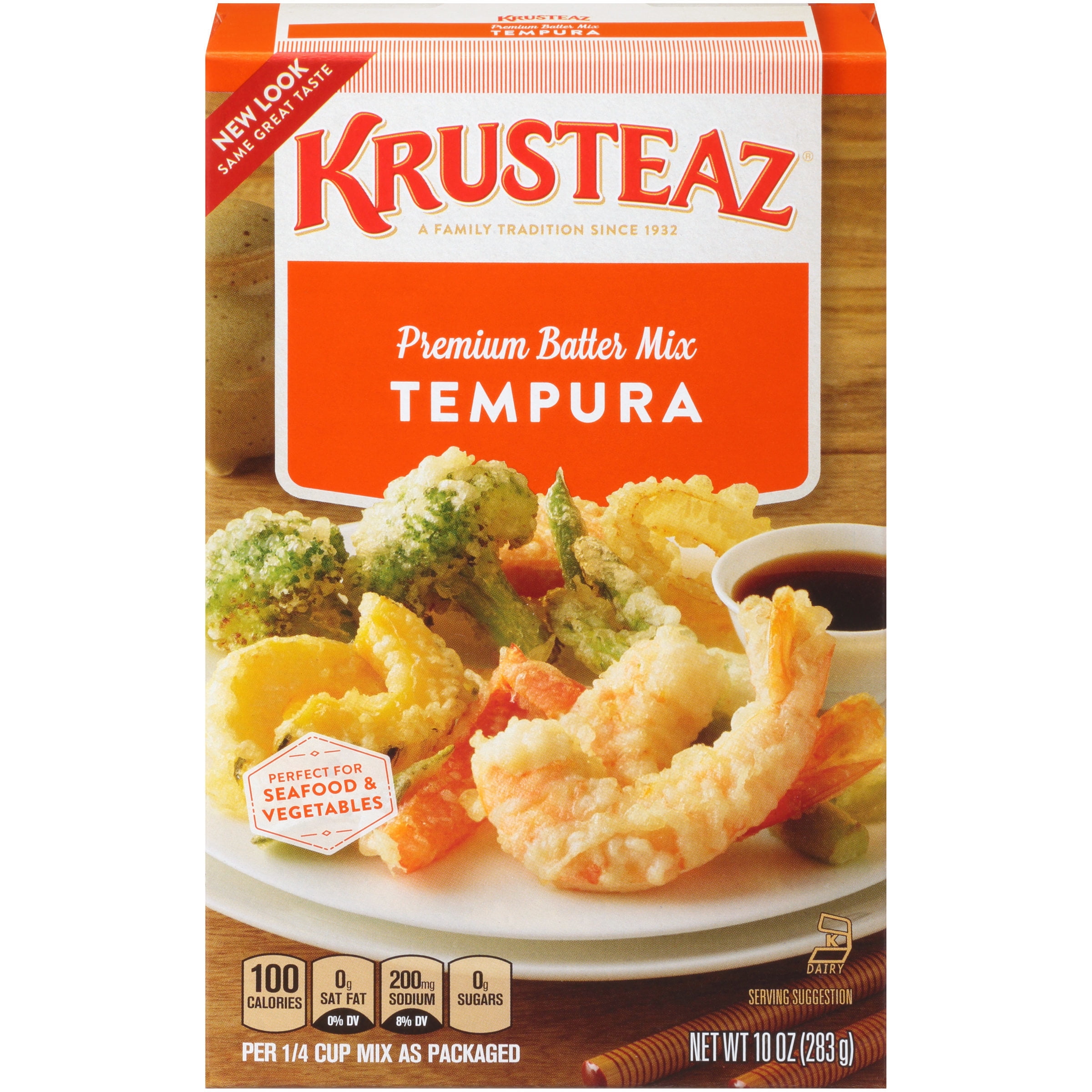 Krusteaz Tempura Premium Batter Mix 10 oz. Box