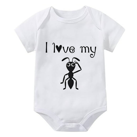 I Love My Aunt Newborn Gender Neutral Hospital Outfit Short Sleeve Home from The Hospital Outfit Boy White Boy Hospital Outfi