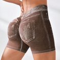 thumbnail image 5 of Jean Shorts for Women High Waisted Stretchy Slim Fit Sexy Pull On Jorts Casual Denim Shorts, 5 of 8
